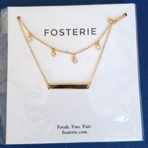 Fosterie gold necklaces